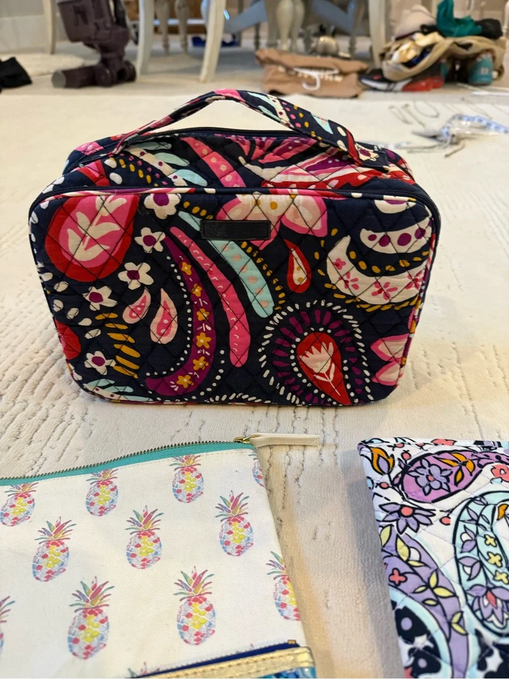 Vera Bradley & Lilly Pulitzer Travel Organizer Bundle – 4 Pieces